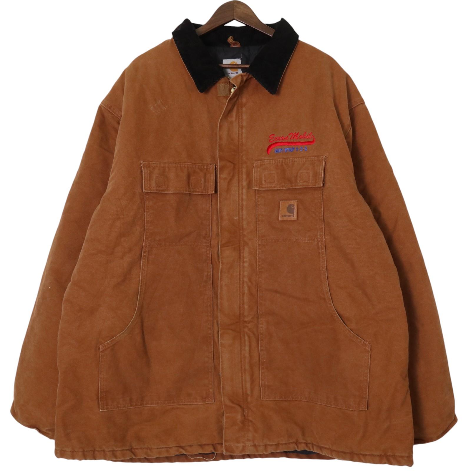 Carhartt カーハート　トラディショナルジャケット ブラウン 企業ロゴ Carhartt カーハート トラディショナルジャケット ブラウン 企業