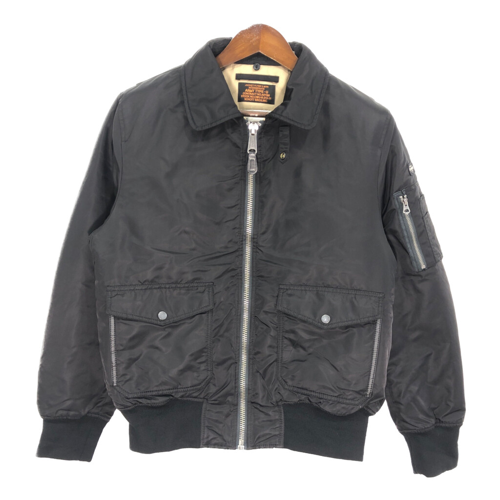 楽天市場】Schott ショット ミリタリージャケット ブラック