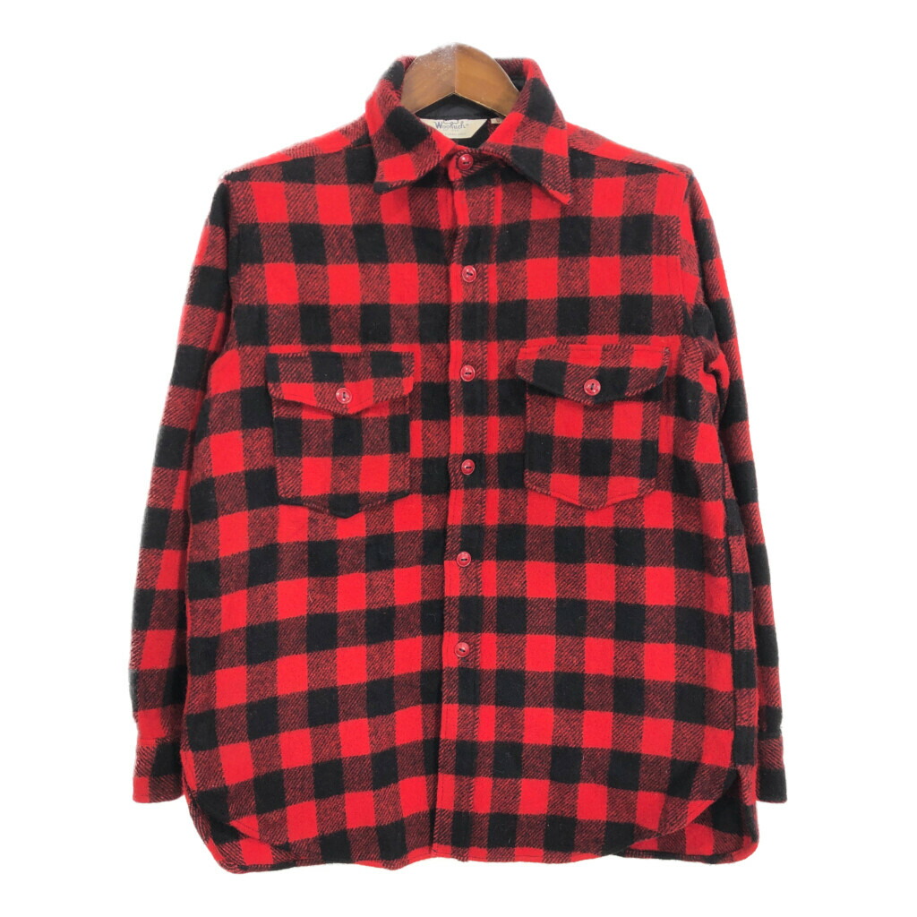 楽天市場】60年代~70年代 WOOLRICH ウールリッチ 長袖シャツ