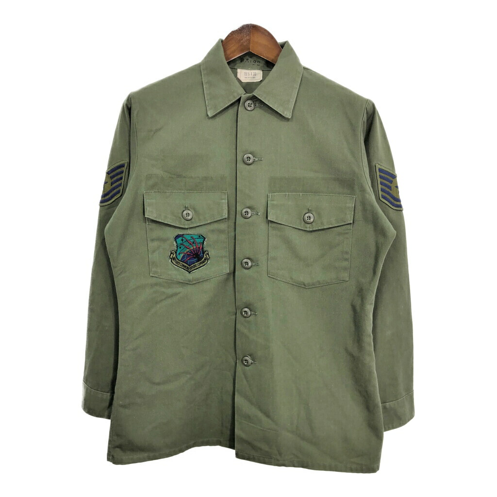 US ARMYユーティリティシャツ DEADSTOCK】70s US Army Utility Shirts 
