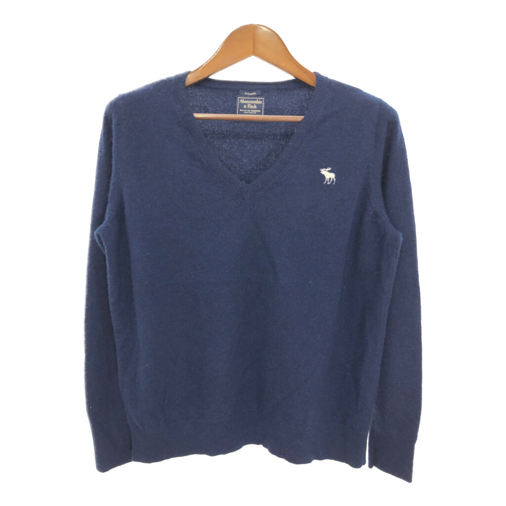 Abercrombie&Fitch アバクロ セーターVネック ウール/カシミア Abercrombie&Fitch アバクロ セーターVネック ウール/カシミア