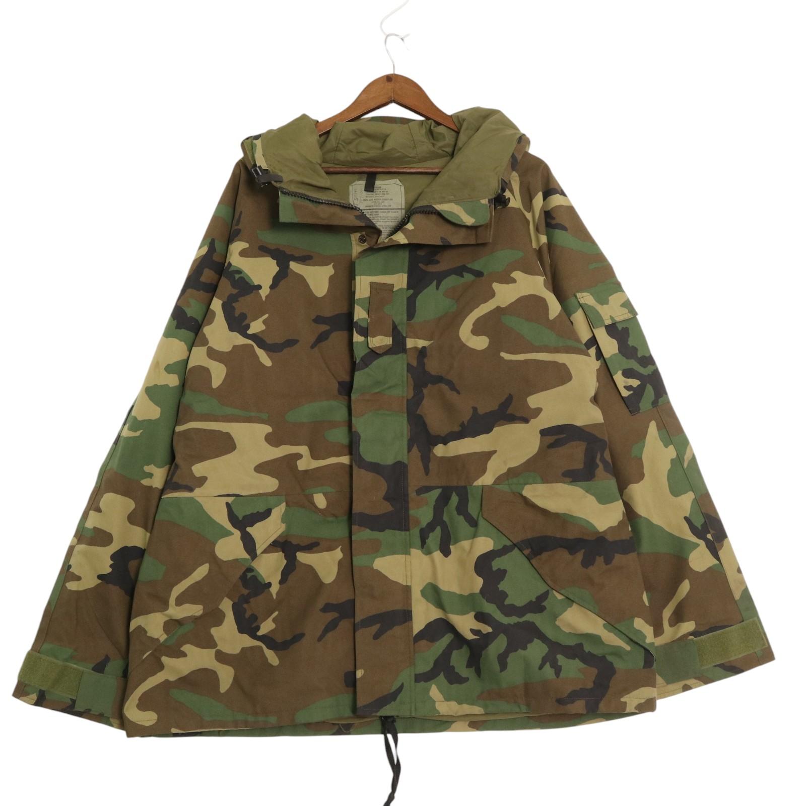 90年代 米軍実物 U.S.ARMY ECWCS GEN1 GORE-TEX パーカージャケット ウッドランドカモ (メンズ X-LARGE REGULAR) 中古 古着 A2097｜YAMAHISA USEDCLOTHINGSHOP