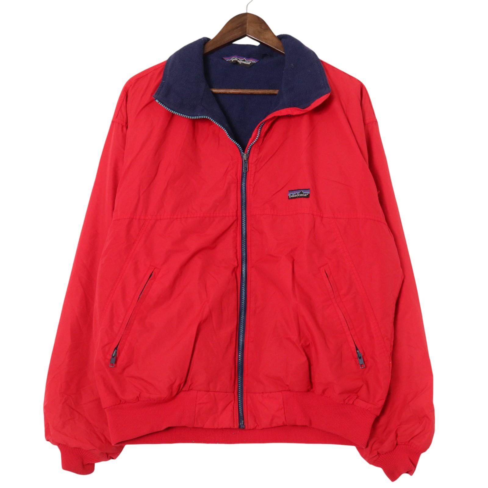 美品　希少XXL 90s Patagonia シェルドシンチラUSA製パタゴニア POST JUNK / 90's PATAGONIA USA製 ブラック シェルドシンチラ