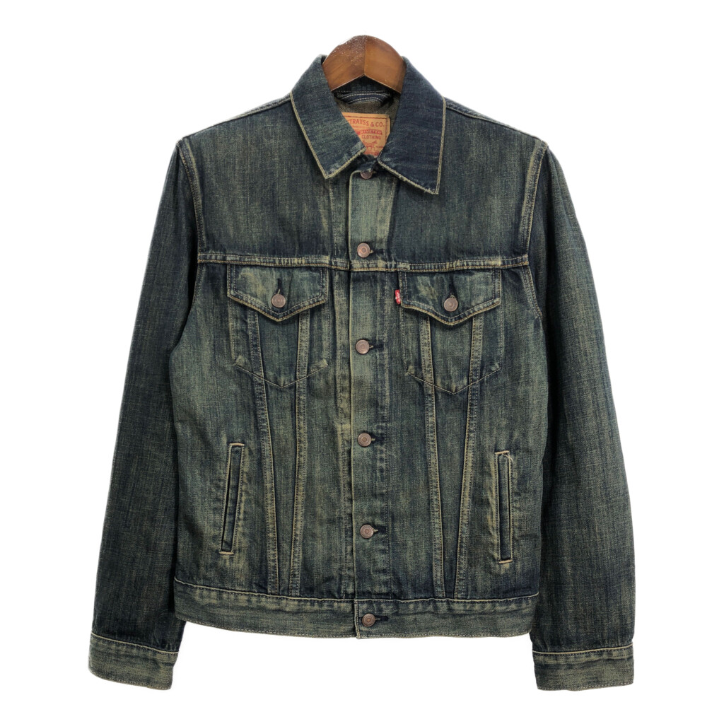 LEVIS デニムジャケットとジーンズ セット　リーバイス 08-0015-02.jpg