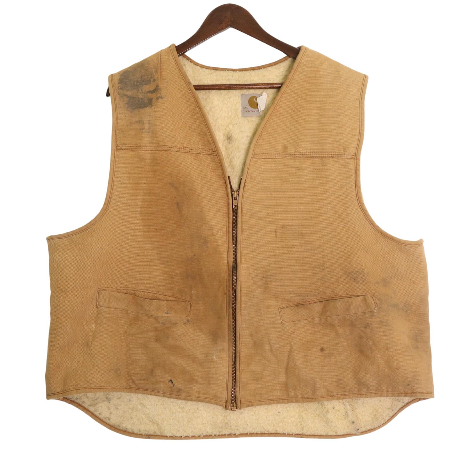 楽天市場】80年代 Carhartt カーハート ダックベスト ワーク ライト