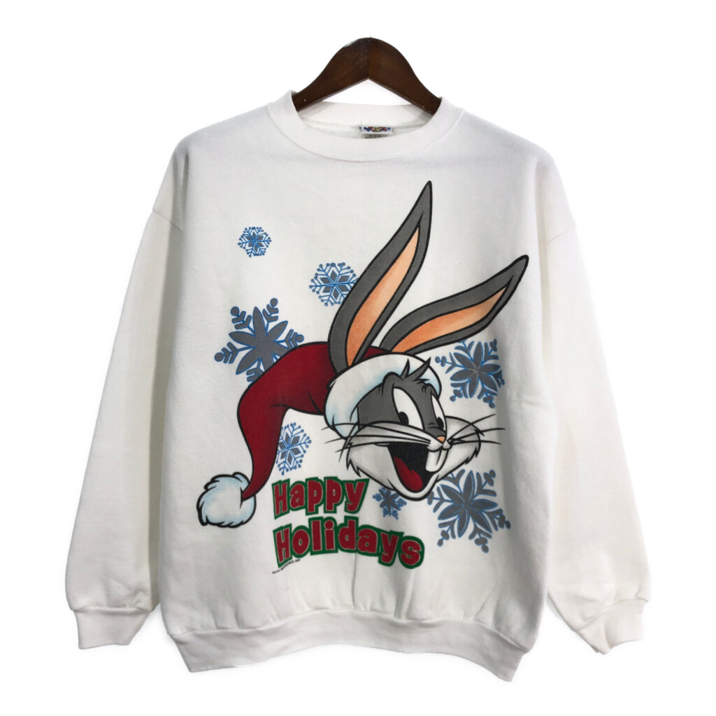 (ルーニー・テューンズ) Looney Tunes オフィシャル商品 レディース バッグス・バニー ロゴ 長袖 スウェットシャ 楽天市場】ルーニー・テューンズ キャラクタースウェット グレー