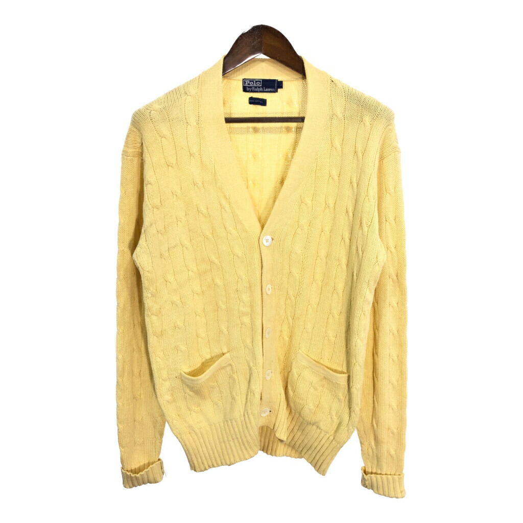 楽天市場】90s Polo Ralph Lauren Wool Knit Cardigan 赤 M ポロ
