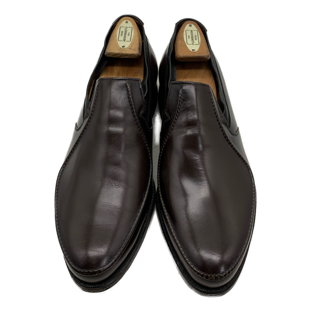 デッドストック 60年代 CROSBY SQUARE ヴァンプローファー レザーシューズ ダークブラウン (メンズ 8 C(実寸25.0cm相当)) 中古 古着 KA1696