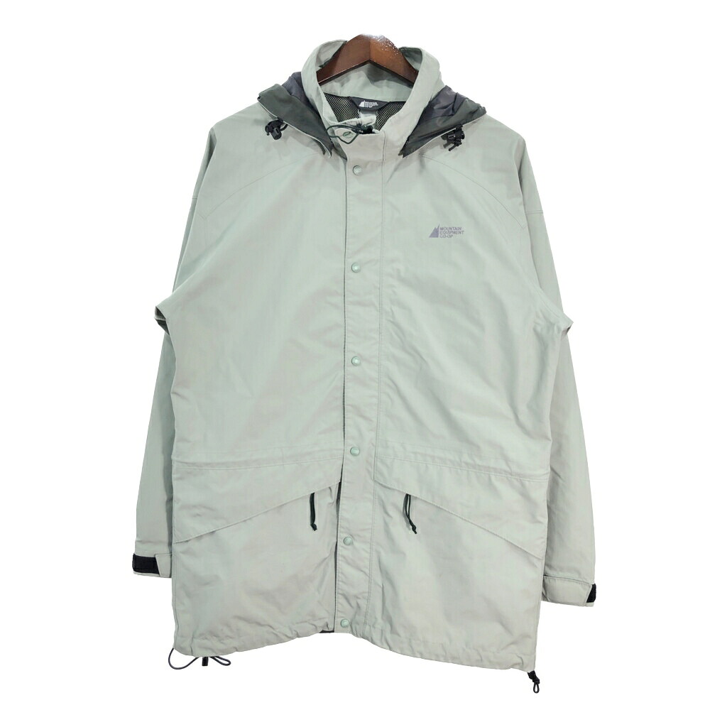 90年代 MOUNTAIN EQUIPMENT マウンテン エキップメント GORE-TEX マウンテンパーカー ジャケット セージグリーン (メンズ L相当) S3072｜YAMAHISA USEDCLOTHINGSHOP