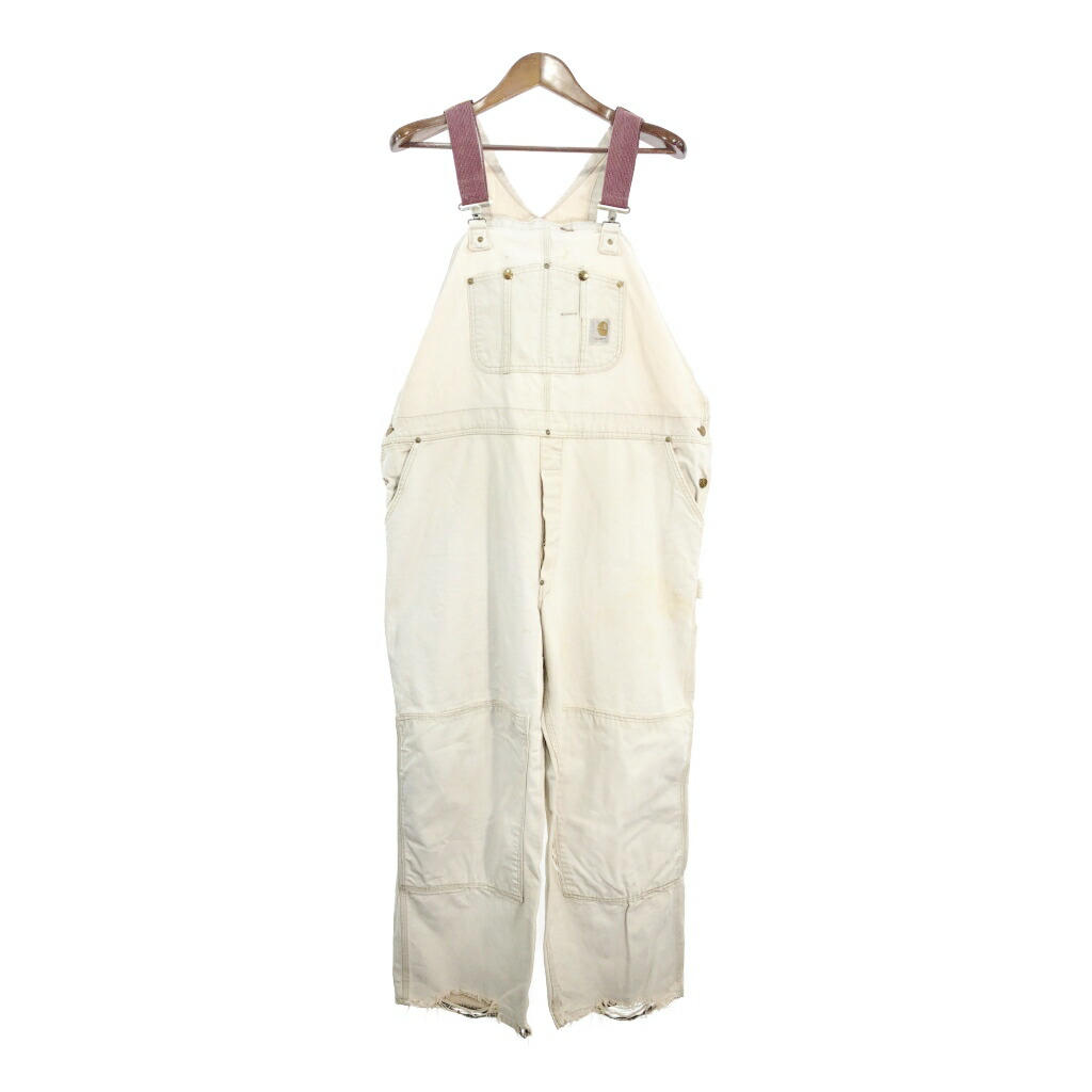 楽天市場】Carhartt カーハート ダック ダブルニー ビブオーバーオール