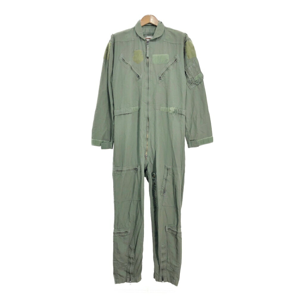90s AIRFORCE CWU-27/P 米軍実物 ミリタリー フライトスーツ 米軍実物CWU 27/P Nomex Sage フライトスーツ / ミリタリー