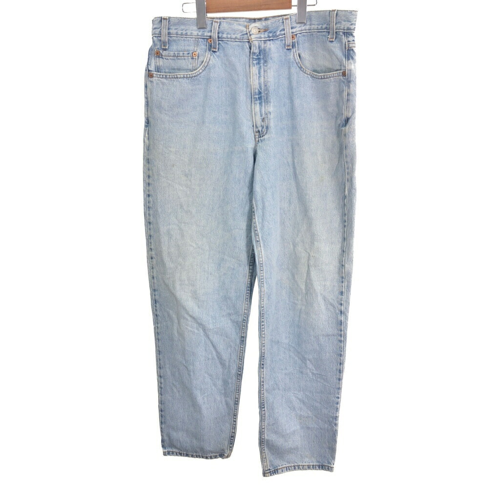 リーバイス　550 デニムパンツ　36×30 ライトブルー Levi's 550】W36×L32 Denim Jeans リーバイス 550 ブルーデニム
