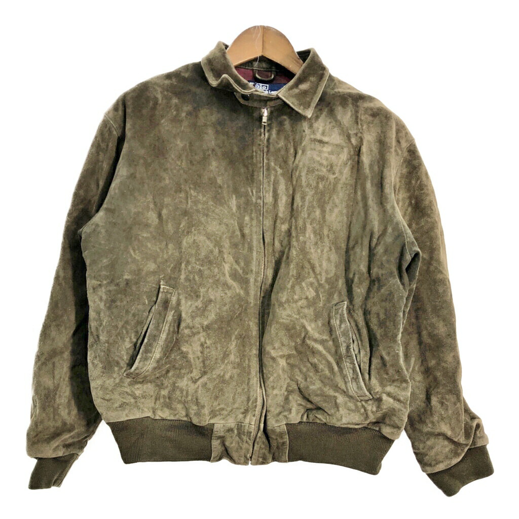 ラルフローレン スエードジャケット　羊革 ブラウン　サイズ9 RL 本革 楽天市場】ポロ ラルフローレン メンズ スエード レザー