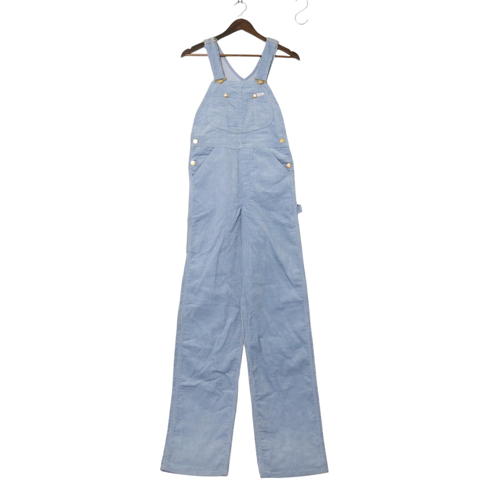 DOUBLE RL コーデュロイダメージオーバーオール　SIZE:3 ラルフローレン ダブルアールエル レディース ダメージ加工