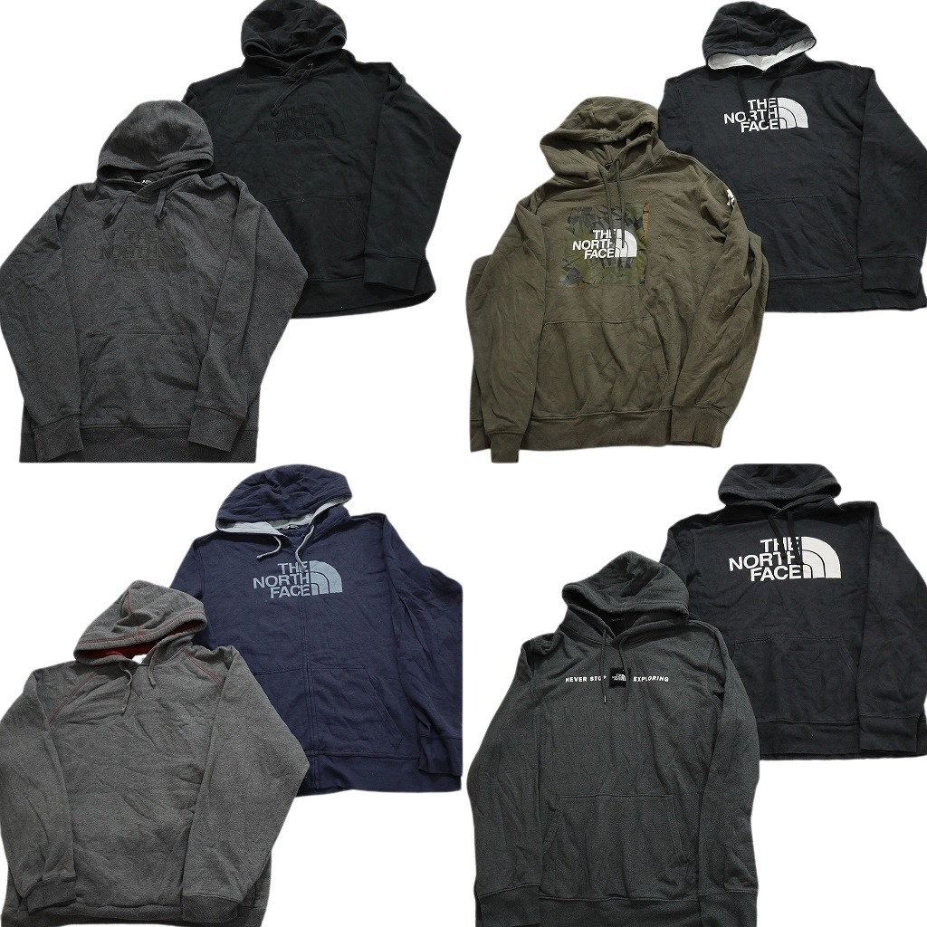 【楽天市場】古着卸 まとめ売り アウトドア ブランドMIX スウェット 8枚セット (メンズ L /XL ) ノースフェイス コロンビア フル