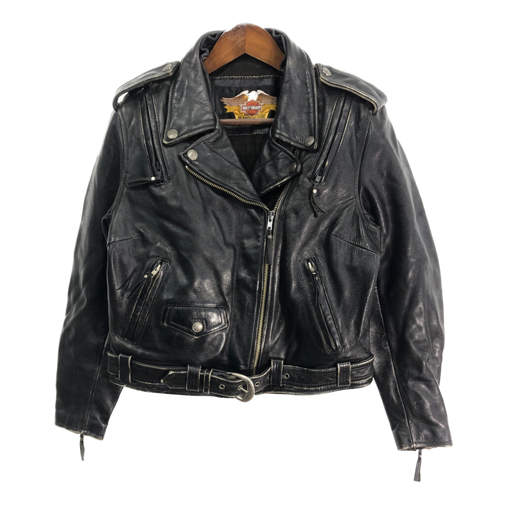 ヴィンテージ HARLEY ハーレーダビッドソン ライダース レザージャケット Harley Davidson ハーレーダビッドソン レザージャケット