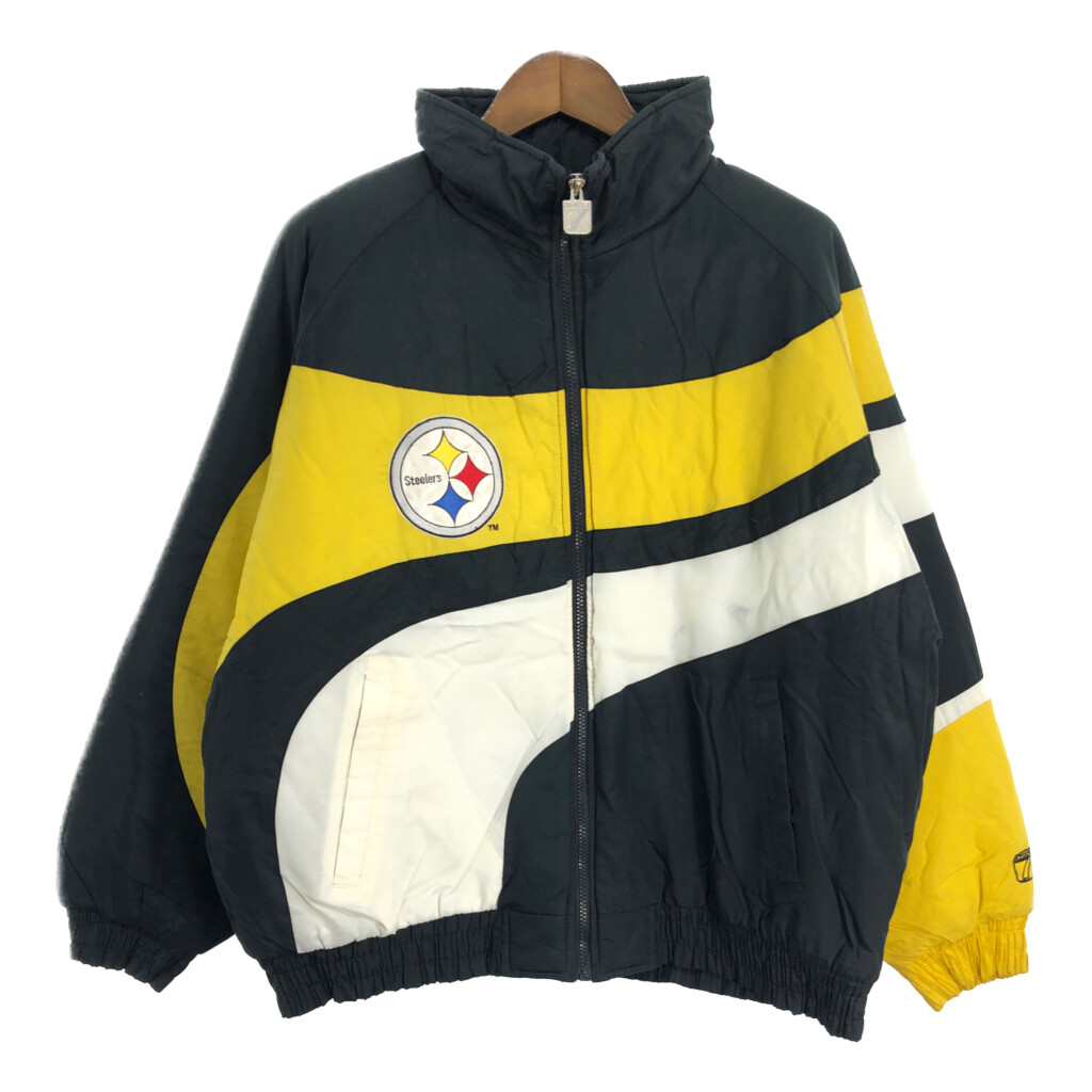 NFL　ミネソタ・バイキングス　刺繍ロゴ　サイドジップ　ナイロンジャケット STARTER スターター NFL Minnesota Vikings ミネソタバイキング