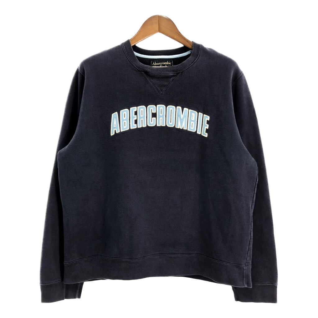 Abercrombie & Fitch ///アバクロ スエットシャツ 長袖 Abercrombie&Fitch アバクロ ロンT メンズ 正規品