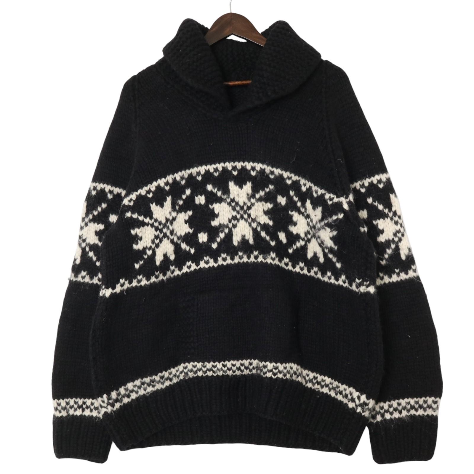 楽天市場】90年代 カナダ製 TUAK ハンドメイド ウール カウチン