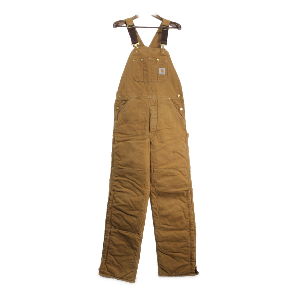 【美品】古着 90s Carhartt ダブルニー ダック オーバーオールメンズ s4582-1.jpg