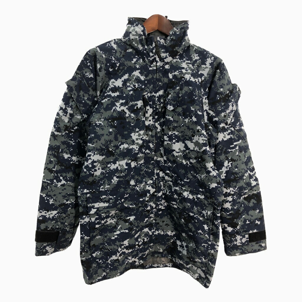 楽天市場】米軍実物 US NAVY デジタルカモ TYPE1 迷彩 ゴアテックス