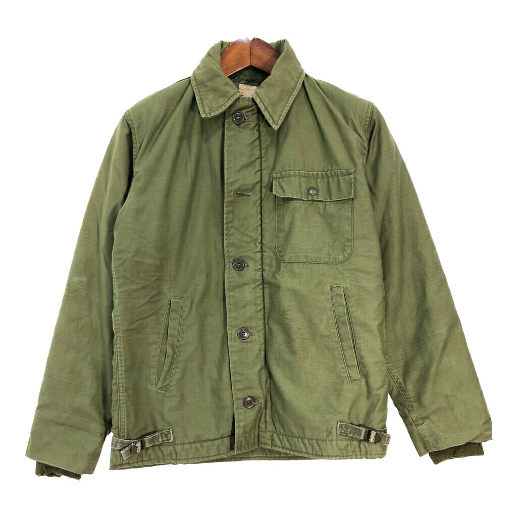 楽天市場】60s ☆ 69年製 米軍実物 US NAVY A-2 デッキ