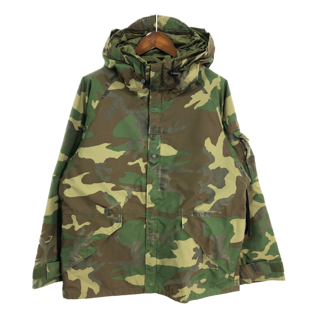 90年代 米軍実物 U.S.ARMY ECWCS GEN1 GORE-TEX パーカージャケット ミリタリー ウッドランドカモ(メンズ LARGE REGULAR) 中古 古着 S5096|YAMAHISA USEDCLOTHINGSHOP
