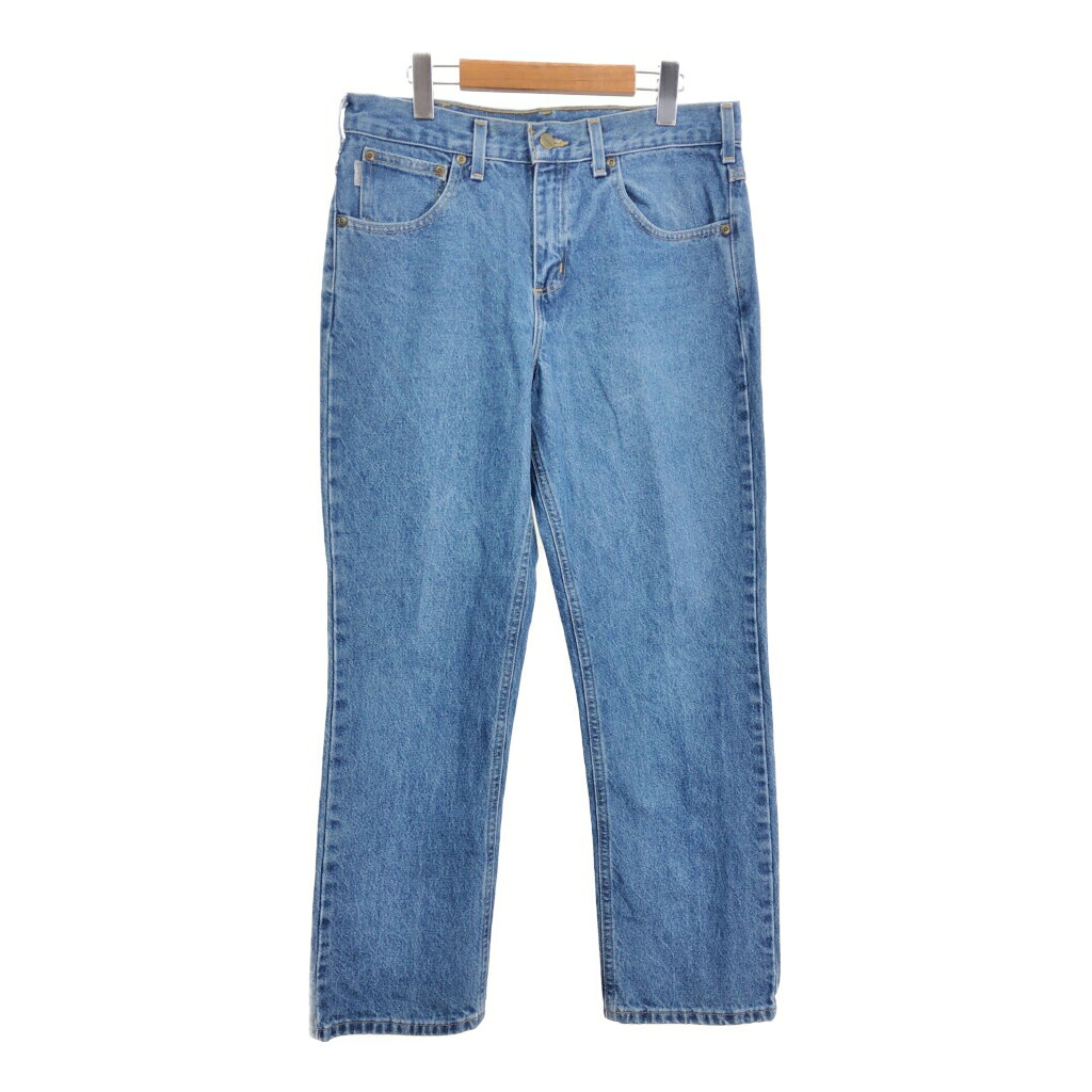 Carhartt カーゴデニムパンツ ライトブルー 楽天市場】Carhartt カーハート デニムパンツ ライトブルー (メンズ