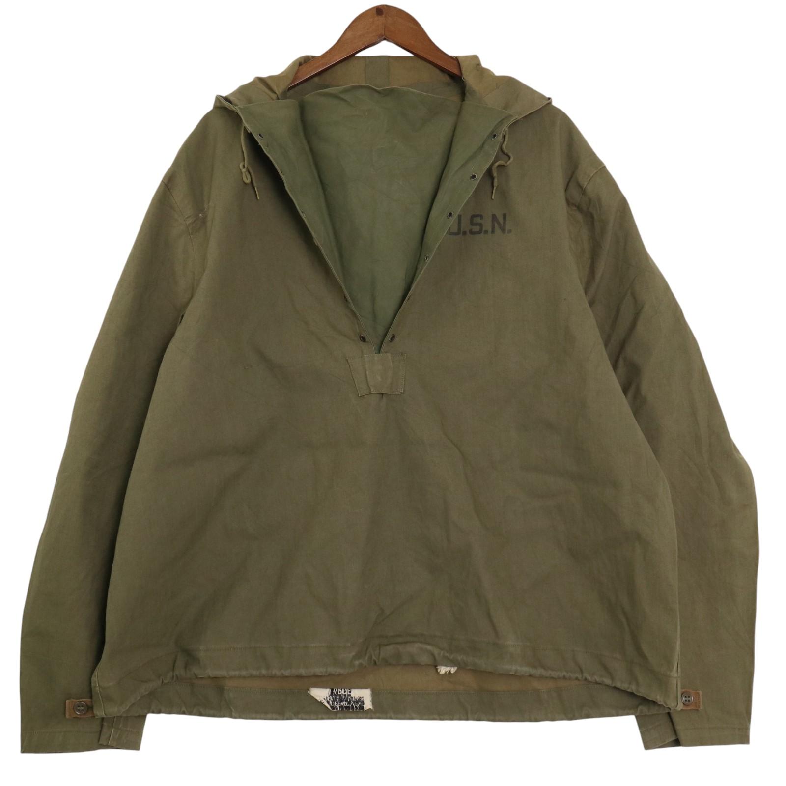 楽天市場】希少サイズ 40年代 米軍実品 U.S.NAVY USNステンシル入り