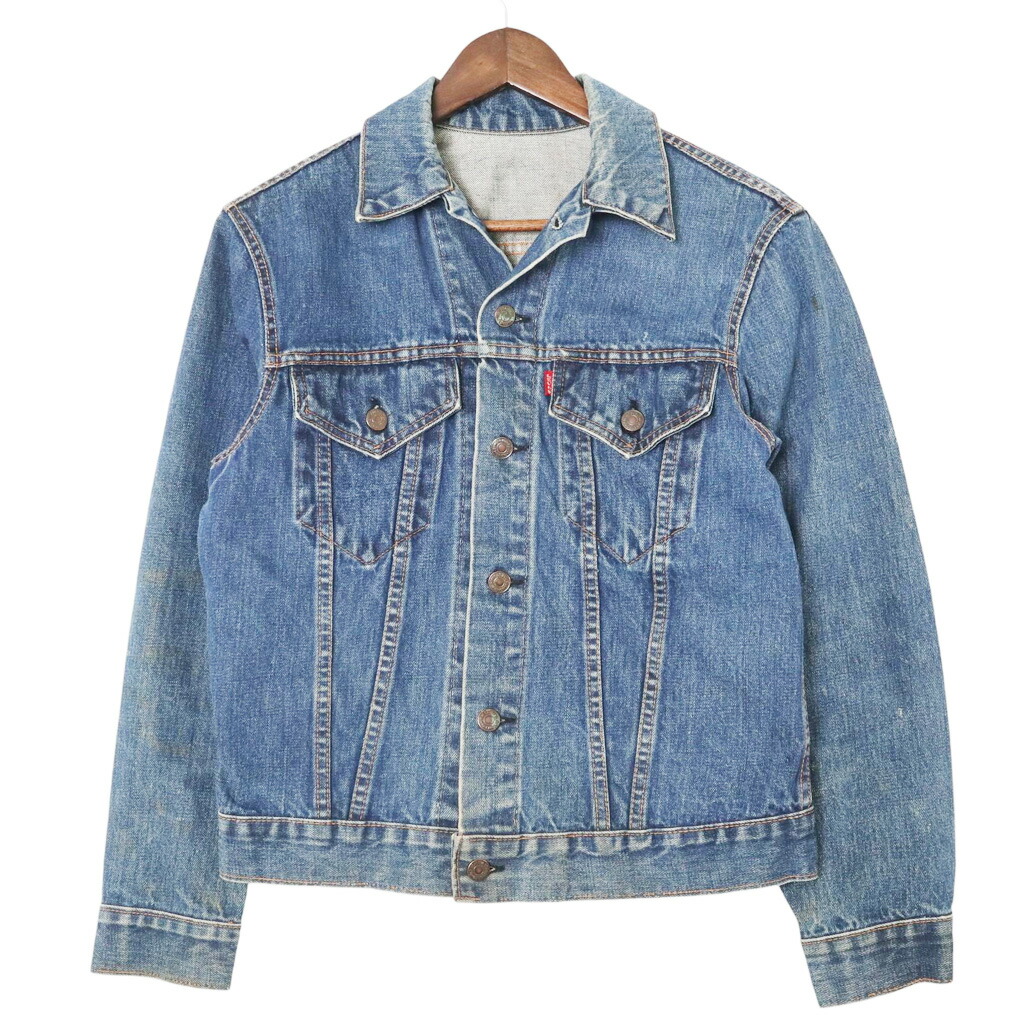 70s VINTAGE LEVIS 70505 USA デニムジャケット 36 70s Levi's 70505 Big E 4th Type USA製 Size 36相当