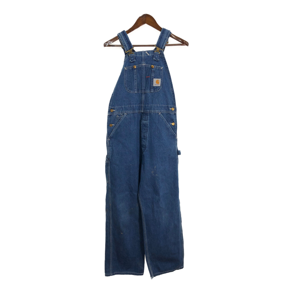 カーハート　美品　オーバーオール　36x30 ヴィンテージ 80年代 ビンテージ USA製 Carhartt カーハート ダック地