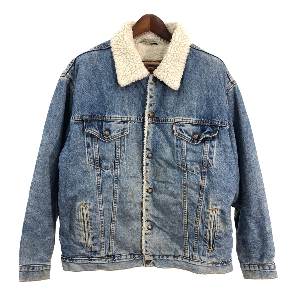 近日削除‼️ LEVI’S リーバイス デニムボアジャケット Mサイズ Levi's/Denim Boa Jacket（リーバイス デニムボアジャケット