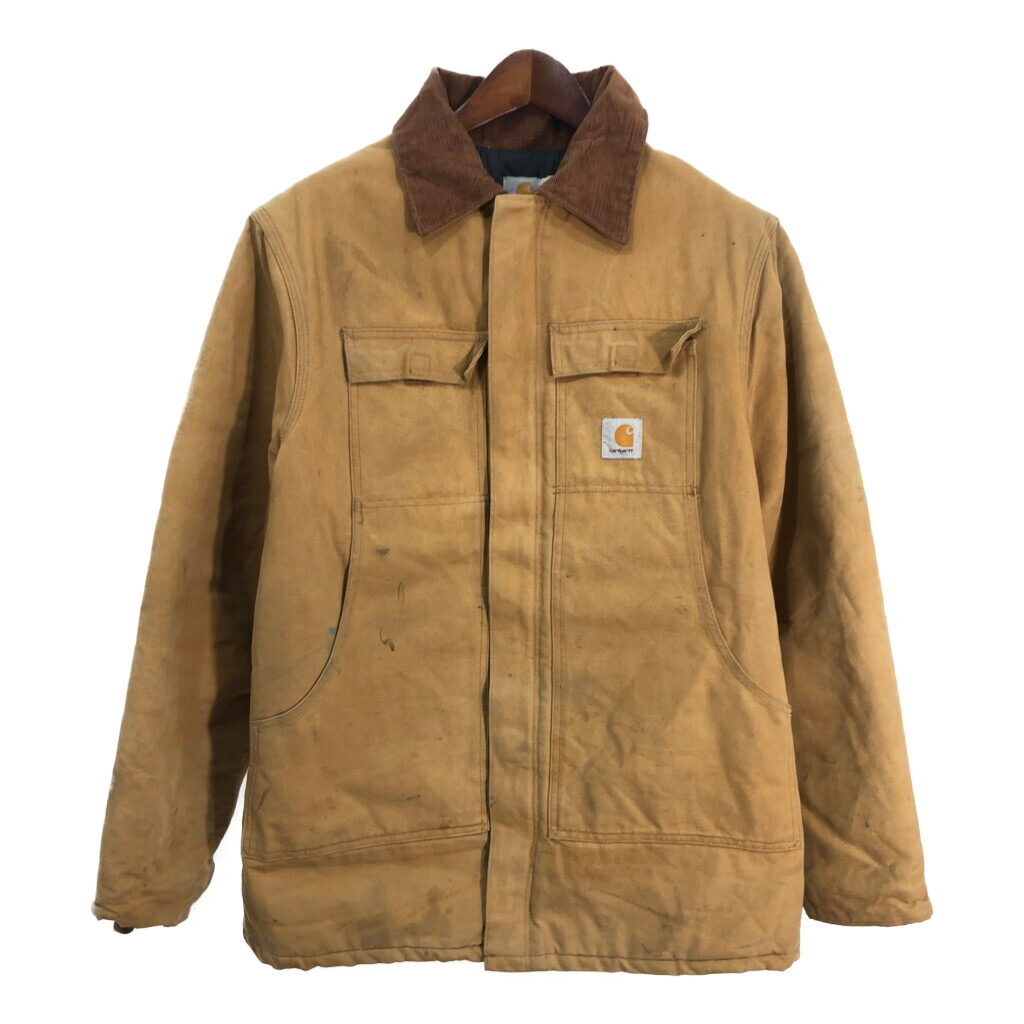 90s Carhartt/トラディショナルコート/ブラウン/USA製/US古着 楽天市場】90年代 Carhartt カーハート トラディショナルコート