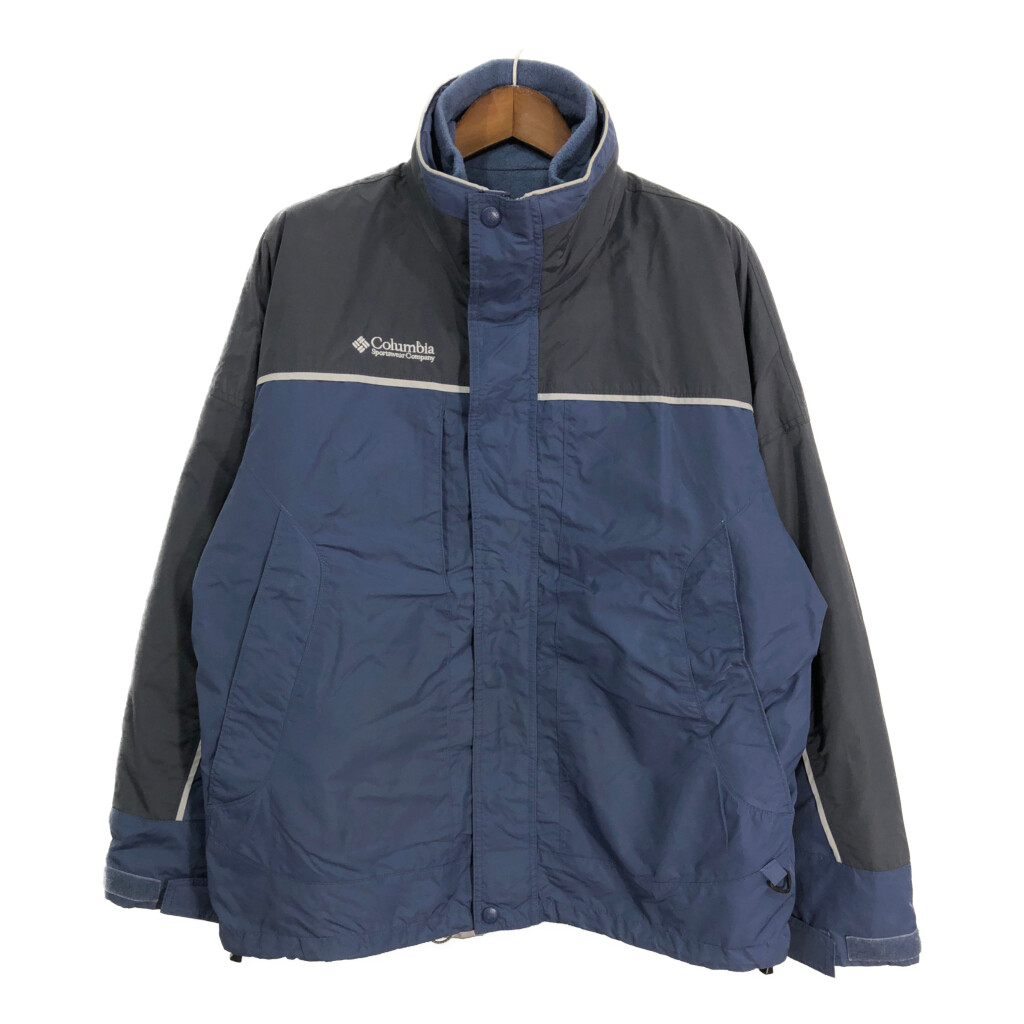 Columbiaコロンビア　マウンテンパーカー　登山　アウトドア　古着 楽天市場】Columbia コロンビア マウンテンパーカー アウトドア ブルー