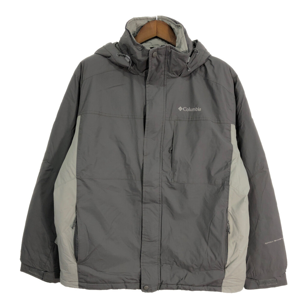 90s コロンビア Columbiaナイロン アノラック　ジャケット M 古着 90年代 Columbia コロンビア アノラックパーカー プルオーバーナイロン