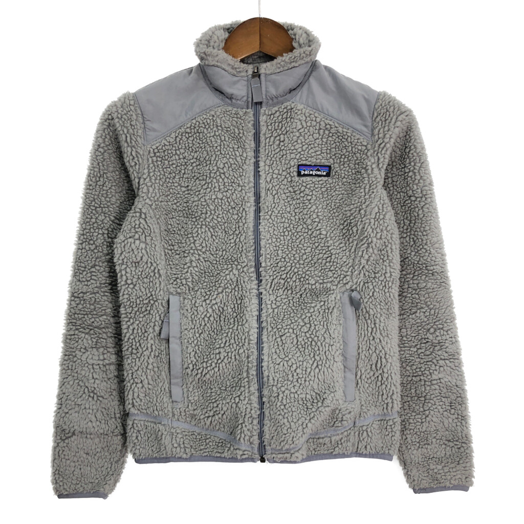 パタゴニアpatagoniaプルオーバーボアジャケットフリースレトロXシンチラ a0524-1.jpg