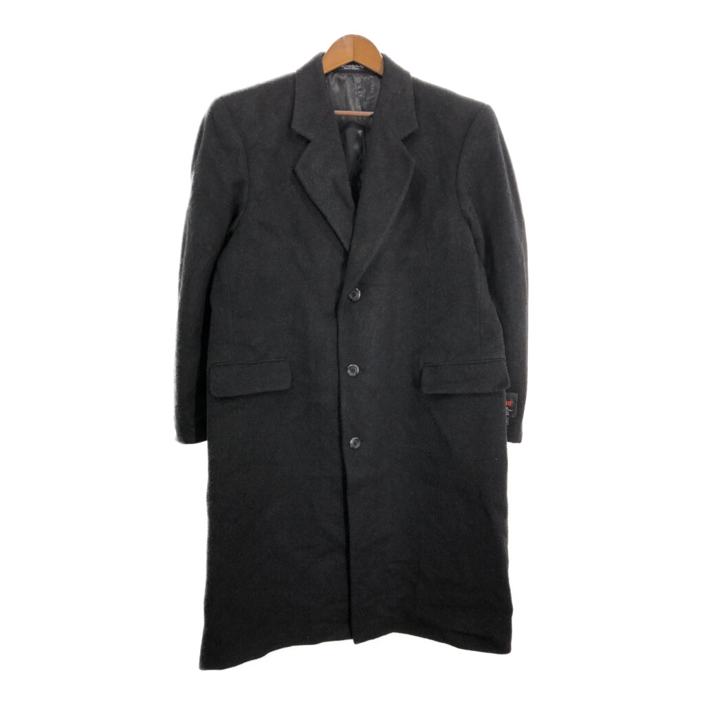 Silver Cloud カシミヤ チェスターコート グレー (メンズ 44 R) 中古 古着 S7199|YAMAHISA USEDCLOTHINGSHOP