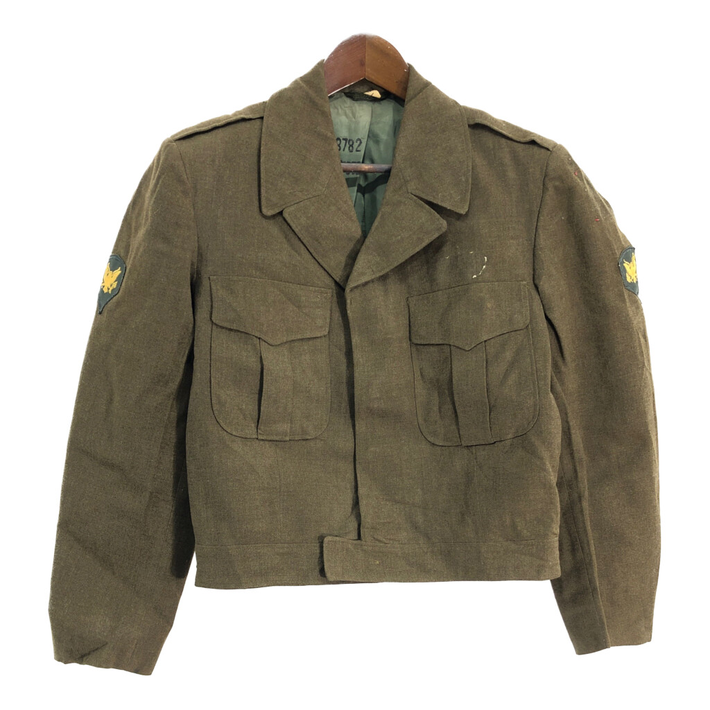 楽天市場】古着 50年代 イギリス軍実品 アイクジャケット バトル
