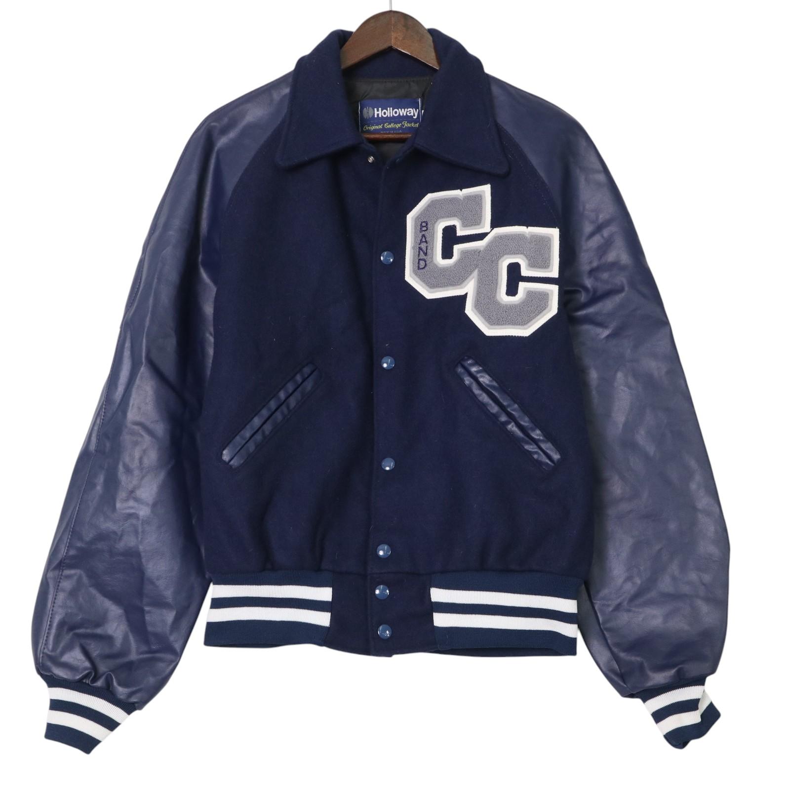 楽天市場】80年代 USA製 HOLLOWAY ホロウェイ ウール レザー