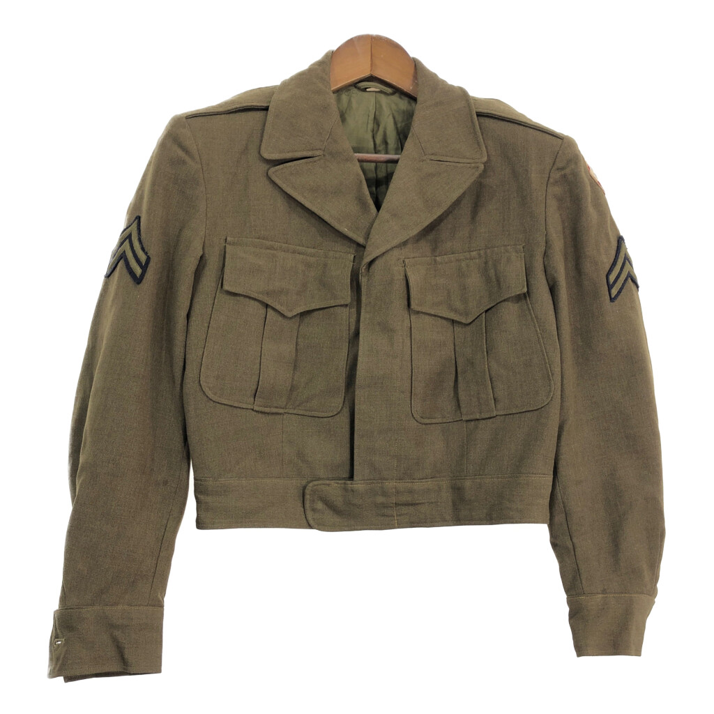 【美品】50s 米軍実物 アイクジャケット 34L ヴィンテージ M-1950 50s 米軍 実物 アイクジャケット ヴィンテージ ウールジャケット