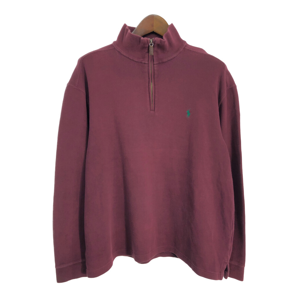 新品未使用タグ付き　ポロラルフローレン　コットンハーフジップセーター　サイズM Amazon | [POLO RALPH LAUREN] (ポロ ラルフローレン) メンズ