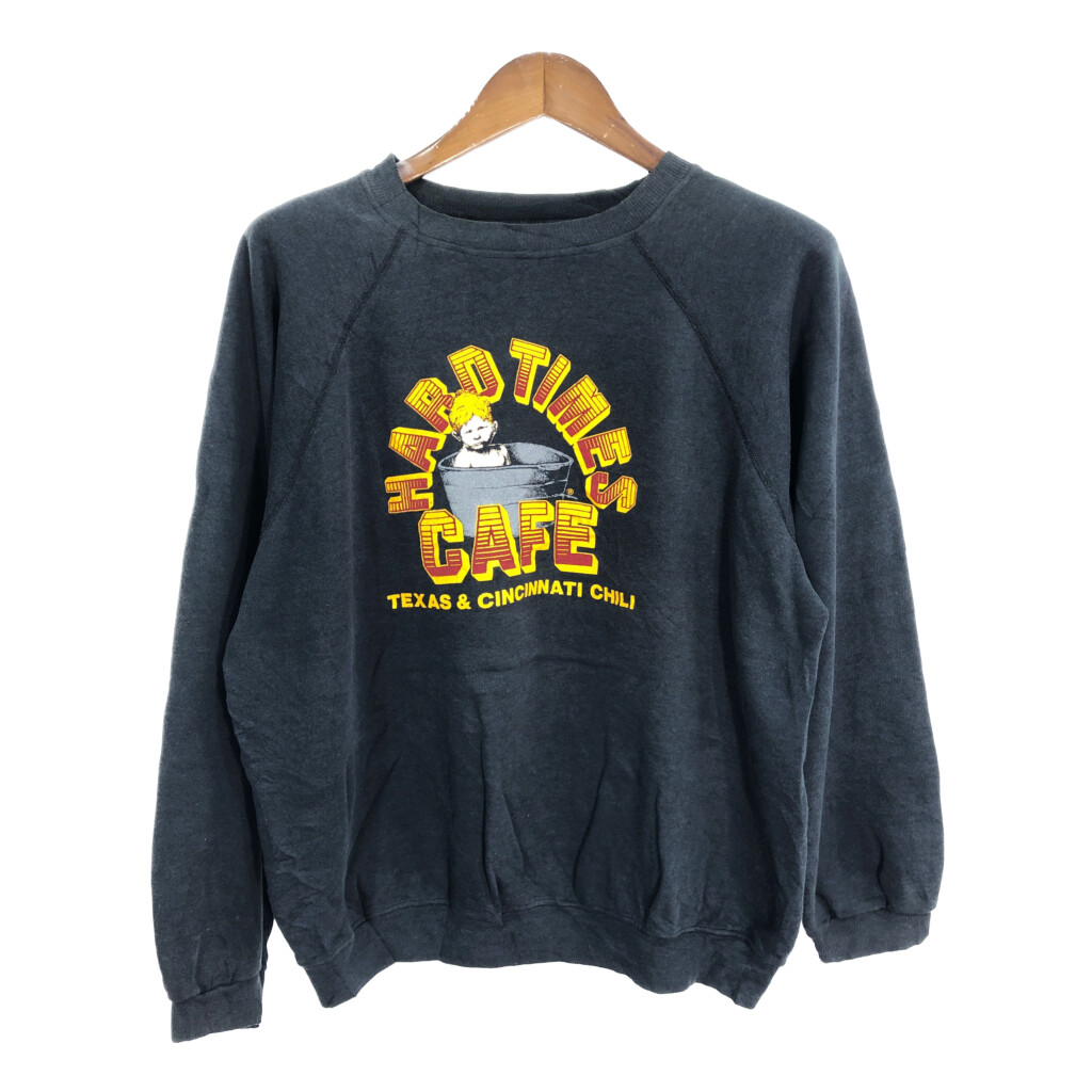 90s USA製 Apple アップル スウェット ブラック カラフル ラグラン 178942190_o16.jpg?