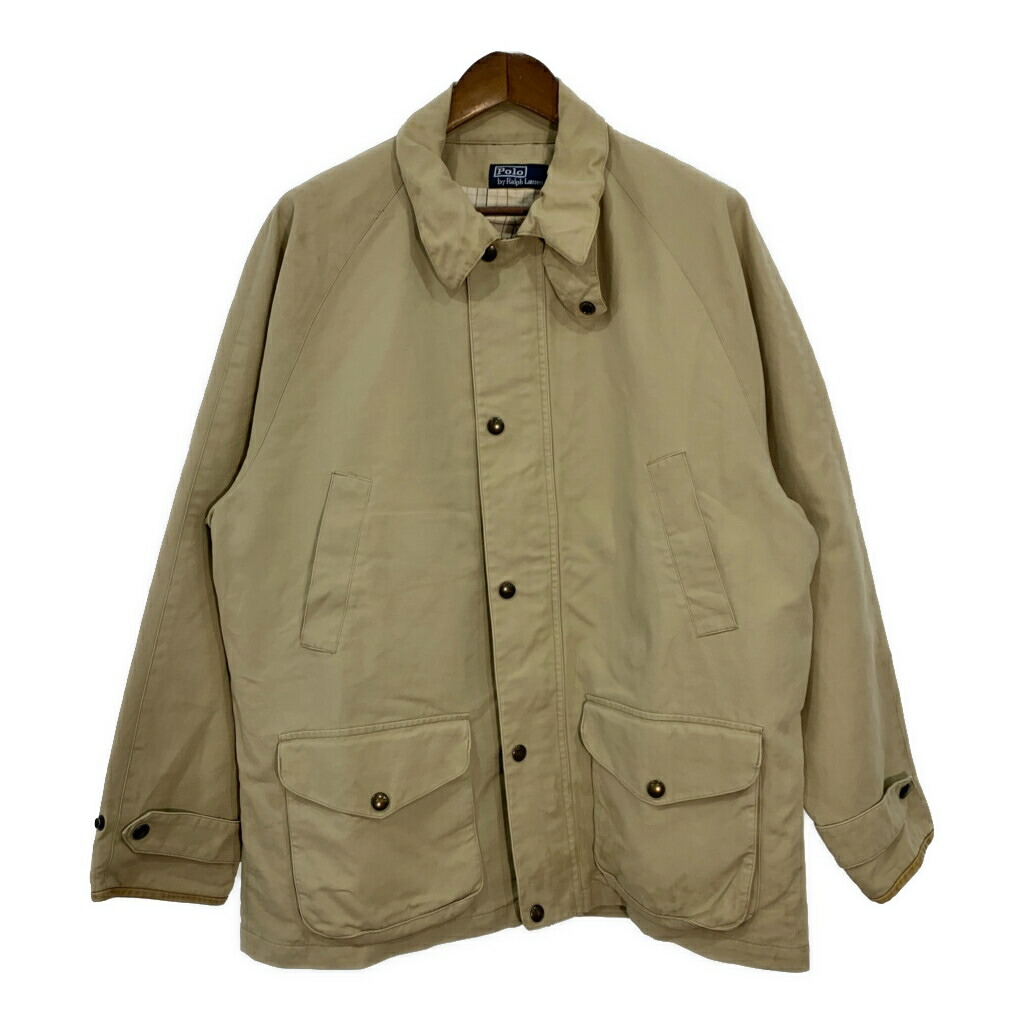 RALPH LAUREN ハンティングジャケット ベージュ Polo by Ralph Lauren ハンティングジャケット XL | CUSTOM FEVER