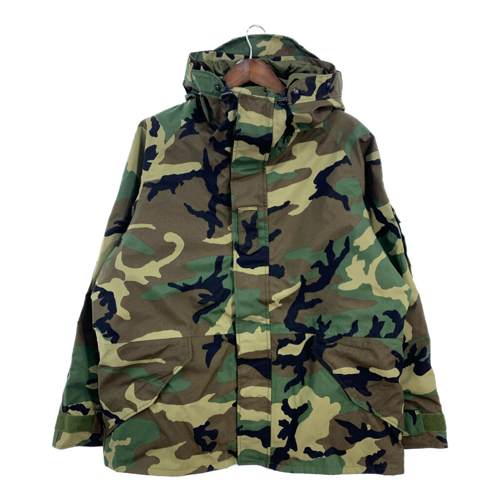 00年代 米軍実物 U.S.ARMY ECWCS GEN1 GORE-TEX パーカージャケット ミリタリー ウッドランドカモ (メンズ X-LARGE REG) 中古 古着 S7607