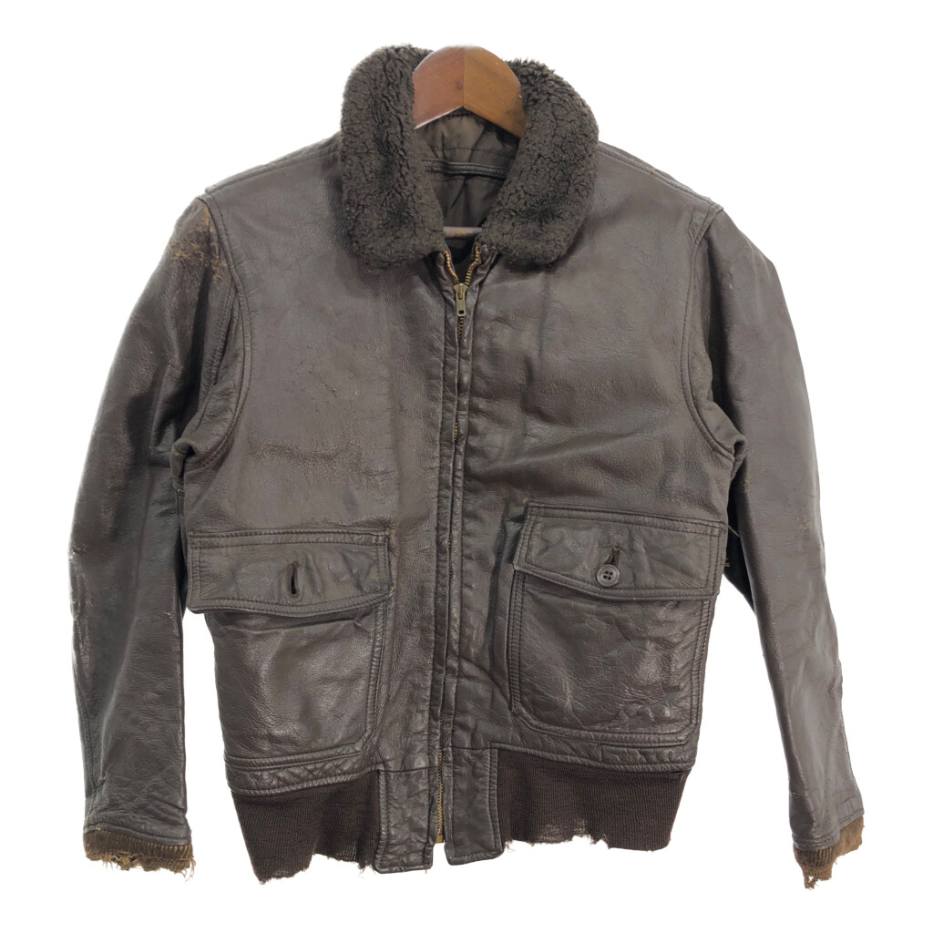 楽天市場】50s 米軍実物 U.S.NAVY G-1 フライトジャケット MIL-J-7823