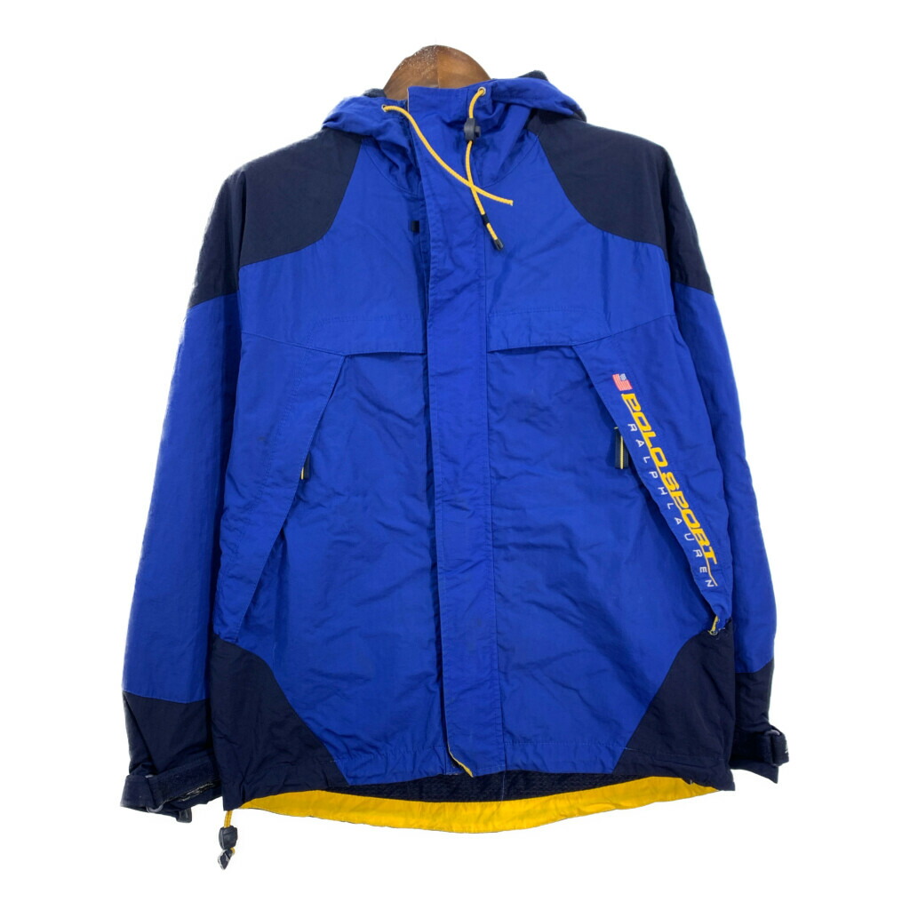楽天市場】90s POLO SPORT Nylon Mountain Parka 紺 XXL ポロ