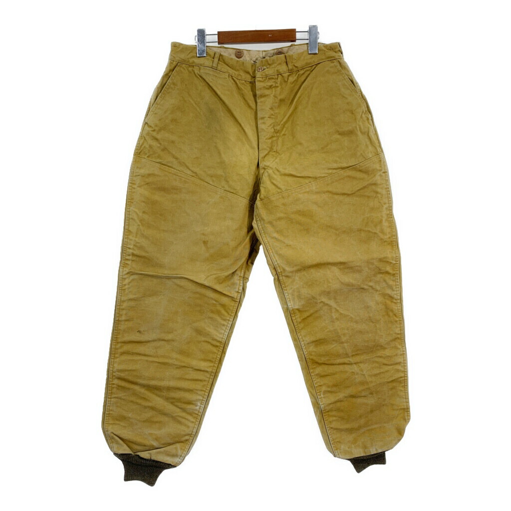 W41★古着 ハンティング パンツ メンズ 90年代 90s ダック地 大きいサイズ 茶 ブラウン 24oct12 中古 ボトムス ロング W41☆古着 レッドヘッド ハンティング カーゴ パンツ メンズ 90年代