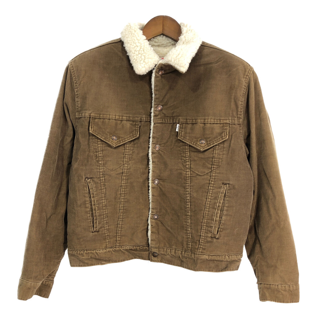 楽天市場】70年代 USA製 Levi's リーバイス 70605 コーデュロイボア