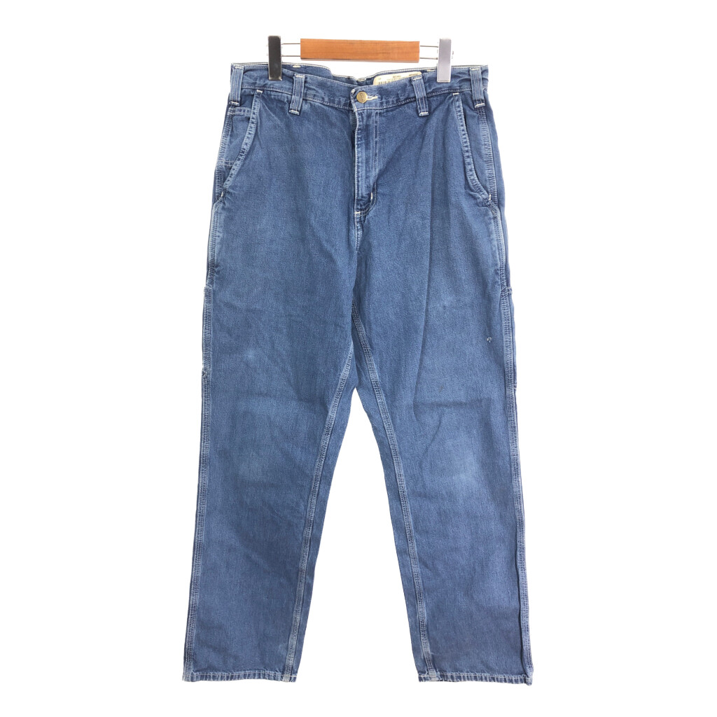 【美品】 Carhartt カーハート デニムペインターパンツ W32 L32 Carhartt カーハート ライトオンス デニムペインターパンツ