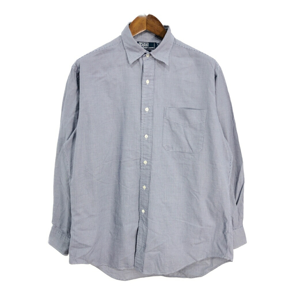 楽天市場】Polo by Ralph Lauren ポロ ラルフローレン 長袖シャツ 千鳥